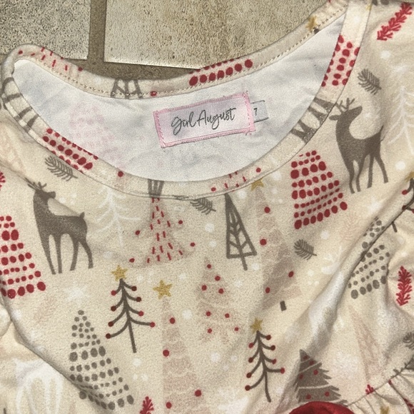 Girls August girls size 7 gorgeouss nightgown- thick & soft with gorgeous twirl - Picture 3 of 3